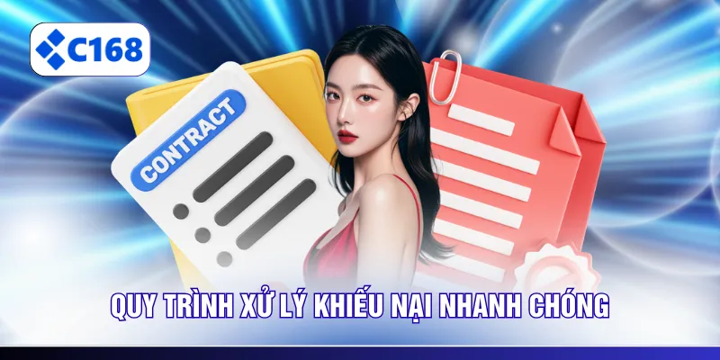 Quy trình xử lý khiếu nại nhanh chóng